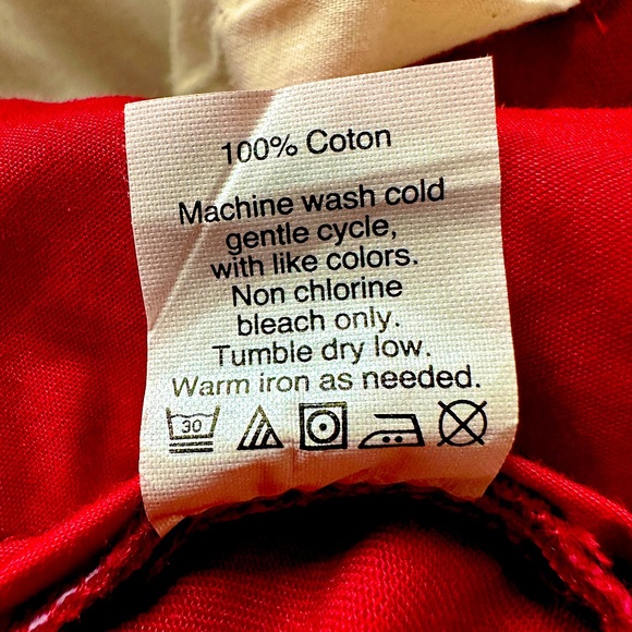 J. Crew deep red men’s chino pants, size 31/30 - Picture 4 of 4